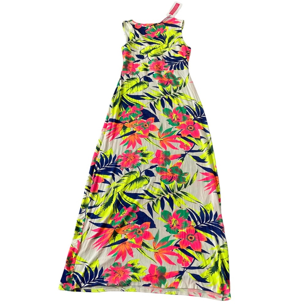 BNWT floral maxi dress UK size 12 halter neck - Picture 6 of 8